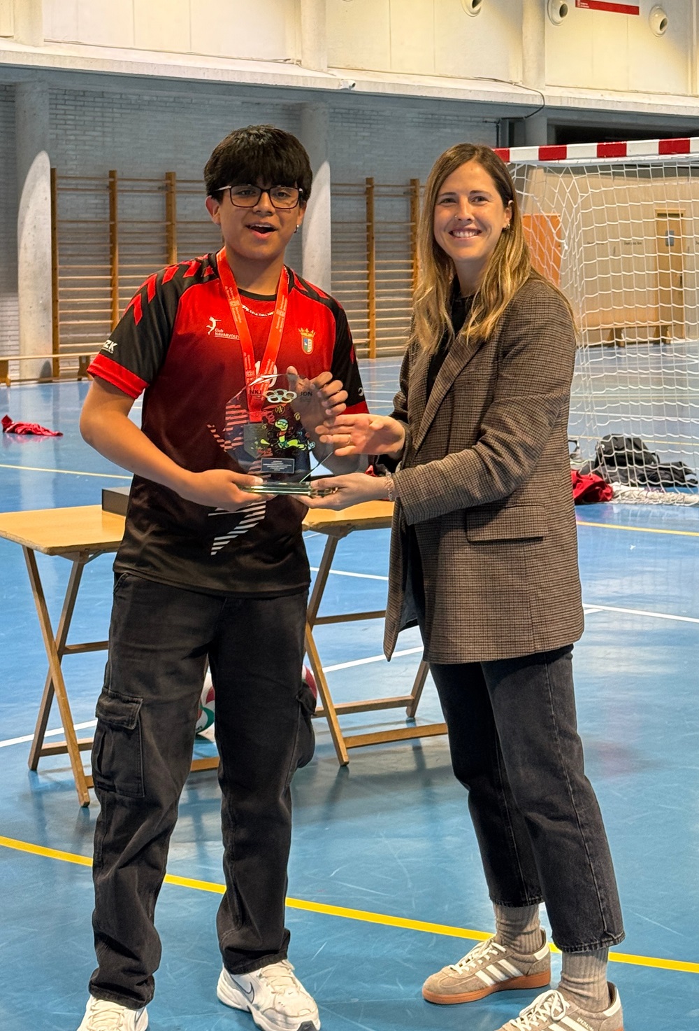 El estadio Larrabide de Pamplona acogió la disputa de las finales de los JDN cadete (femenina y masculina) y juvenil (masculina)